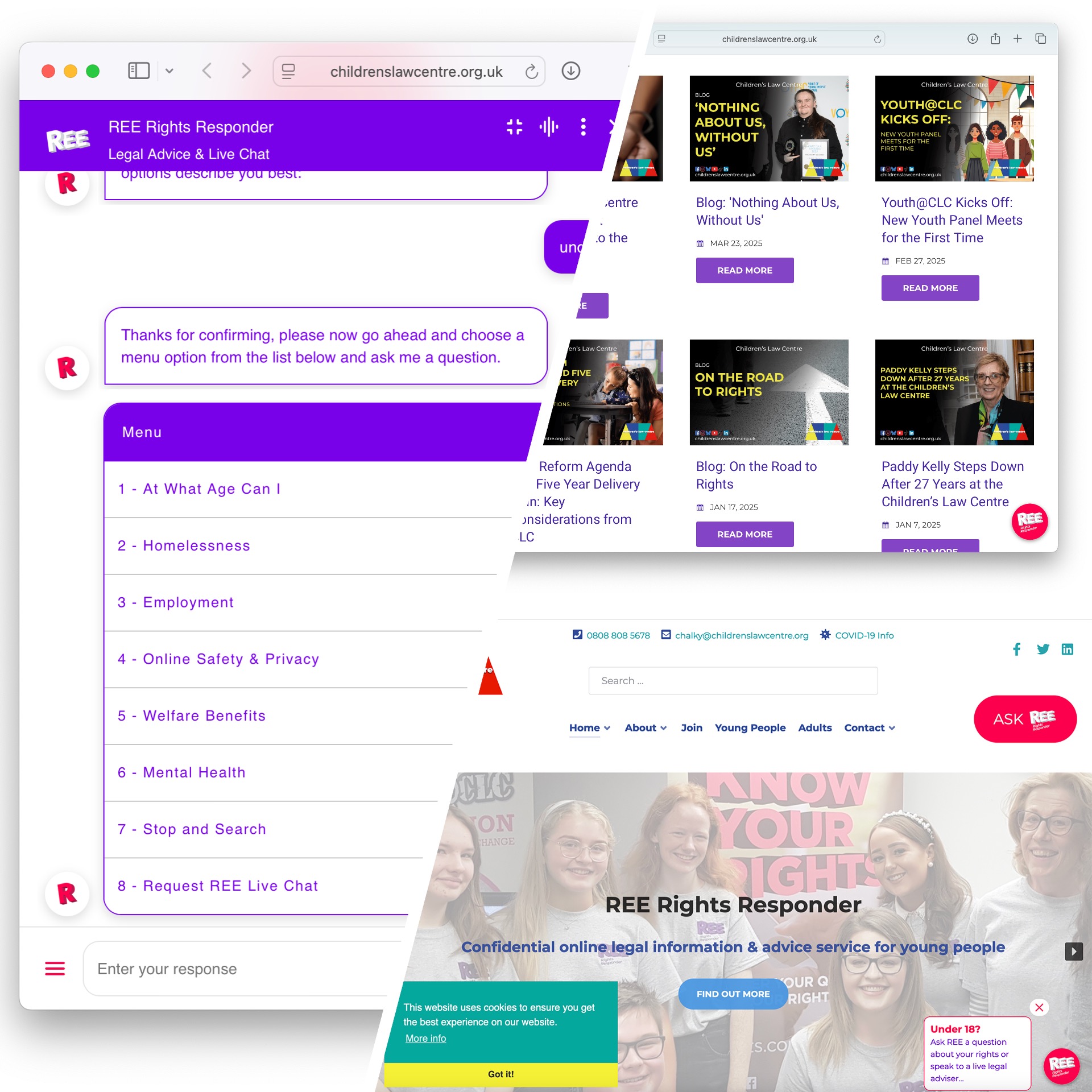 Design & development of website, knowledge base & AI chatbot